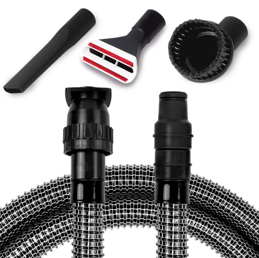 Gewebeschlauch mit Düsen-Set für Cleanfix Cleanfix RS05 S05 S10 plus S12 S20 S21 SW25 kompatibel Maschinenadapter 35mm Industrie Schlauch