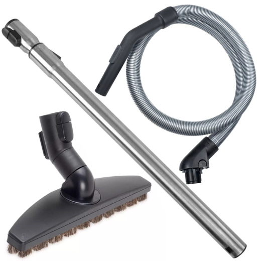 SPARSET für Miele S300i und S400i Serien kompatibel Schlauch Griff Rohr Swingflex Bürste