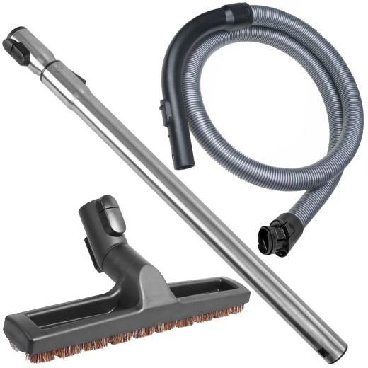 SPARSET für Miele Compact C2 Serie kompatibel Schlauch Griff Rohr Parkettbürste Rosshaar