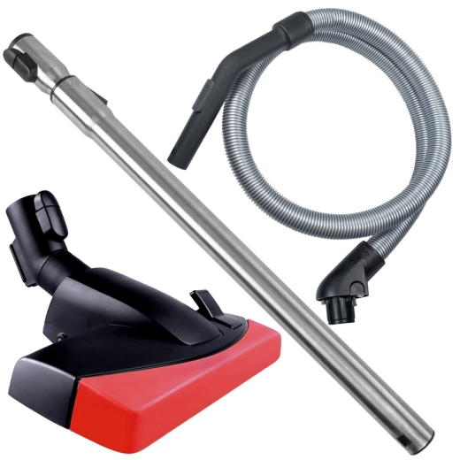 Griff Rohr Düse kompatibel für Miele S300i und S400i Serien Möbelschutz Rot