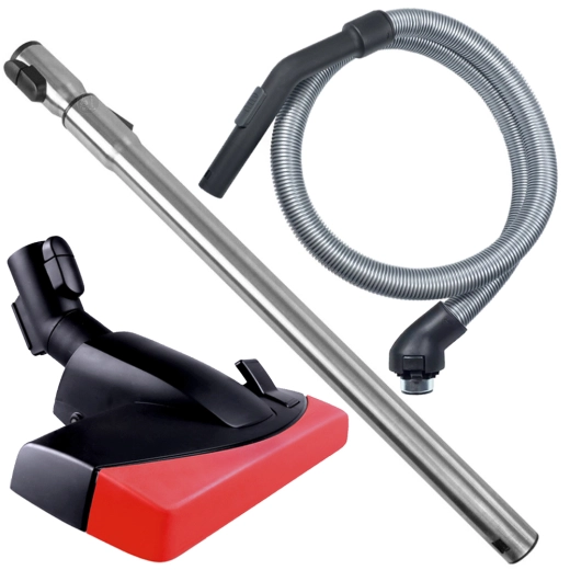 Griff Rohr Düse kompatibel für Miele S600 Serie Möbelschutz Rot