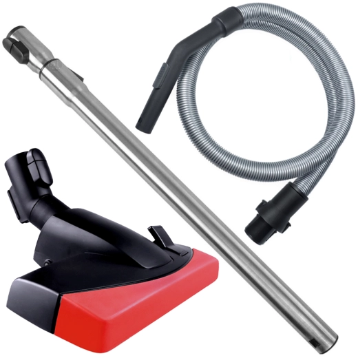 Griff Rohr Düse kompatibel für Miele Blizzard CX1 Möbelschutz Rot