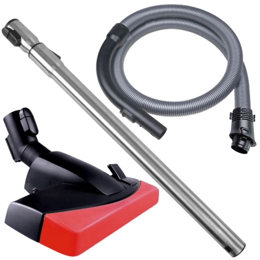 Griff Rohr Düse kompatibel für Miele S4000 S4 Serie Möbelschutz Rot