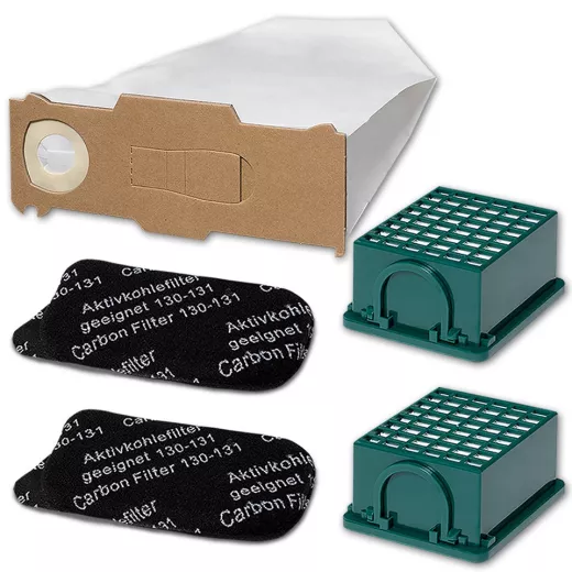 24 Staubsaugerbeutel Vlies 4 Filter passt für Vorwerk Staubsauger Kobold 130 131