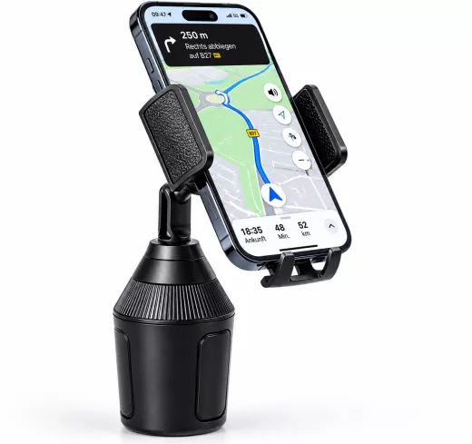 Handyhalterung Auto für Samsung iPhone Huawei LG kompatibel