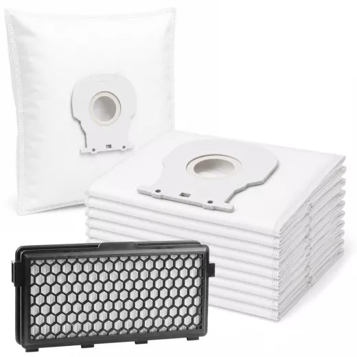 10 Staubsaugerbeutel HEPA Filter für Miele GUARD S1 Serie kompatibel