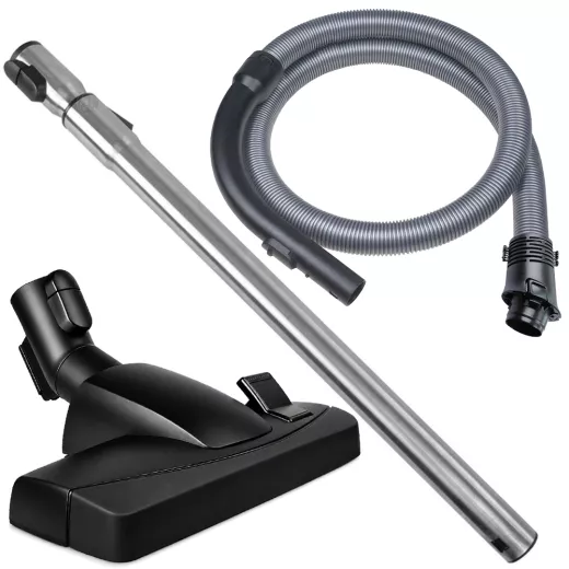 Griff Rohr Düse kompatibel für Miele S5000 S5 Serie Möbelschutz Schwarz