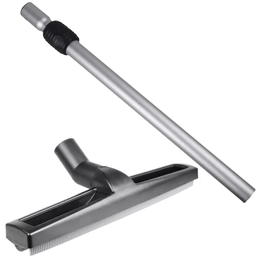 Rohr Hartbodendüse EXTRA BREIT mit Gummilippe passend für alle Staubsauger mit 35 mm Anschluss
