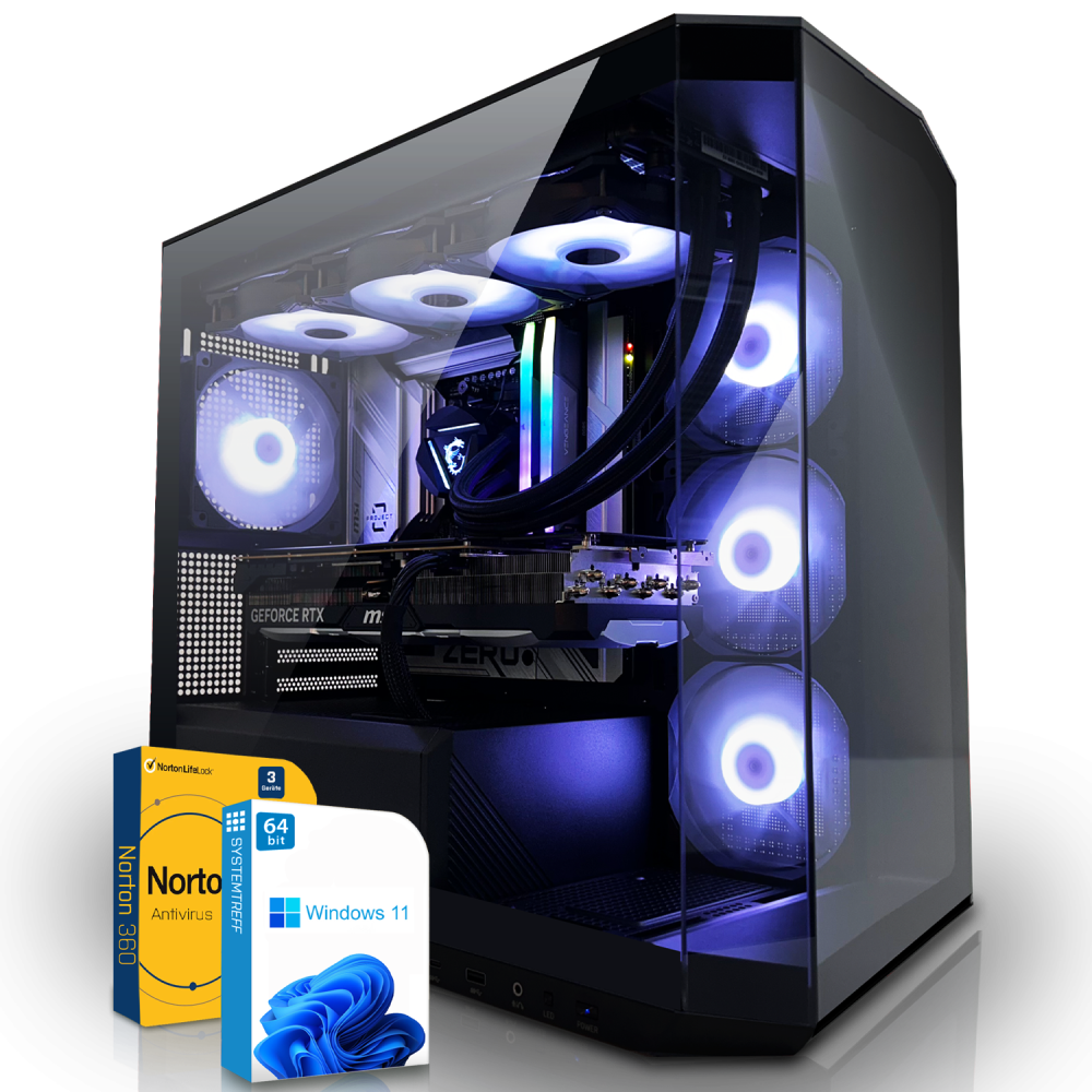 Project Zero powered by MSI | Intel Core i7-14700KF | 32GB DDR5 | Nvidia GeForce RTX 5080 16GB | 2TB NVMe