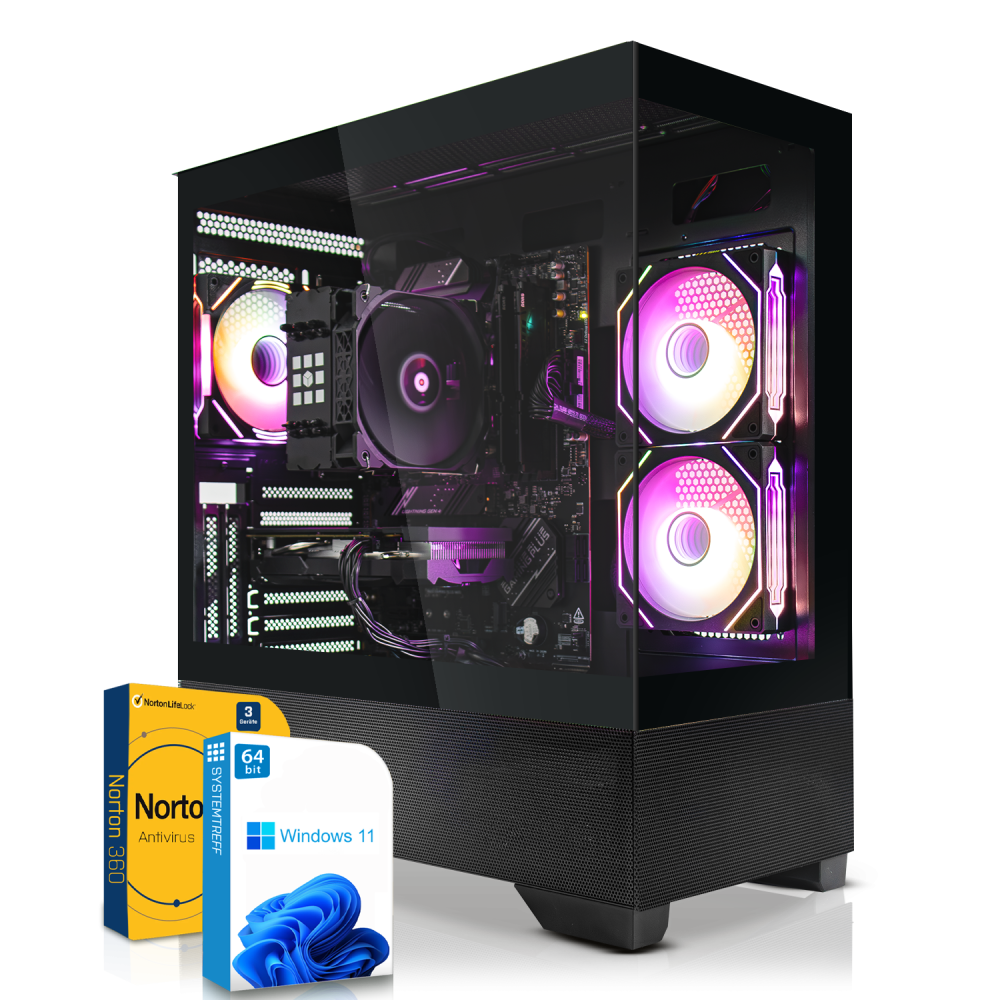 Gaming PC | AMD Ryzen 7 5800X | 32GB DDR4 | AMD Radeon RX 9070 XT 16GB | 1TB NVMe