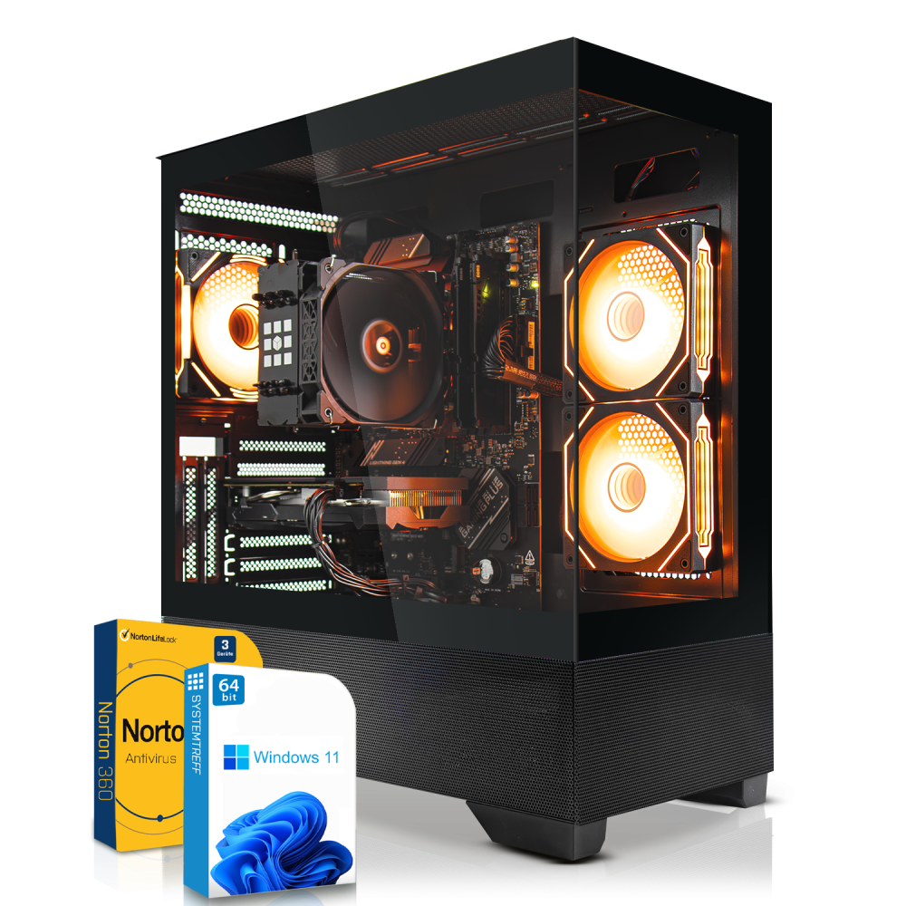 Gaming PC | AMD Ryzen 5 7500F | 32GB DDR5 | AMD Radeon RX 9070 16GB | 1TB NVMe