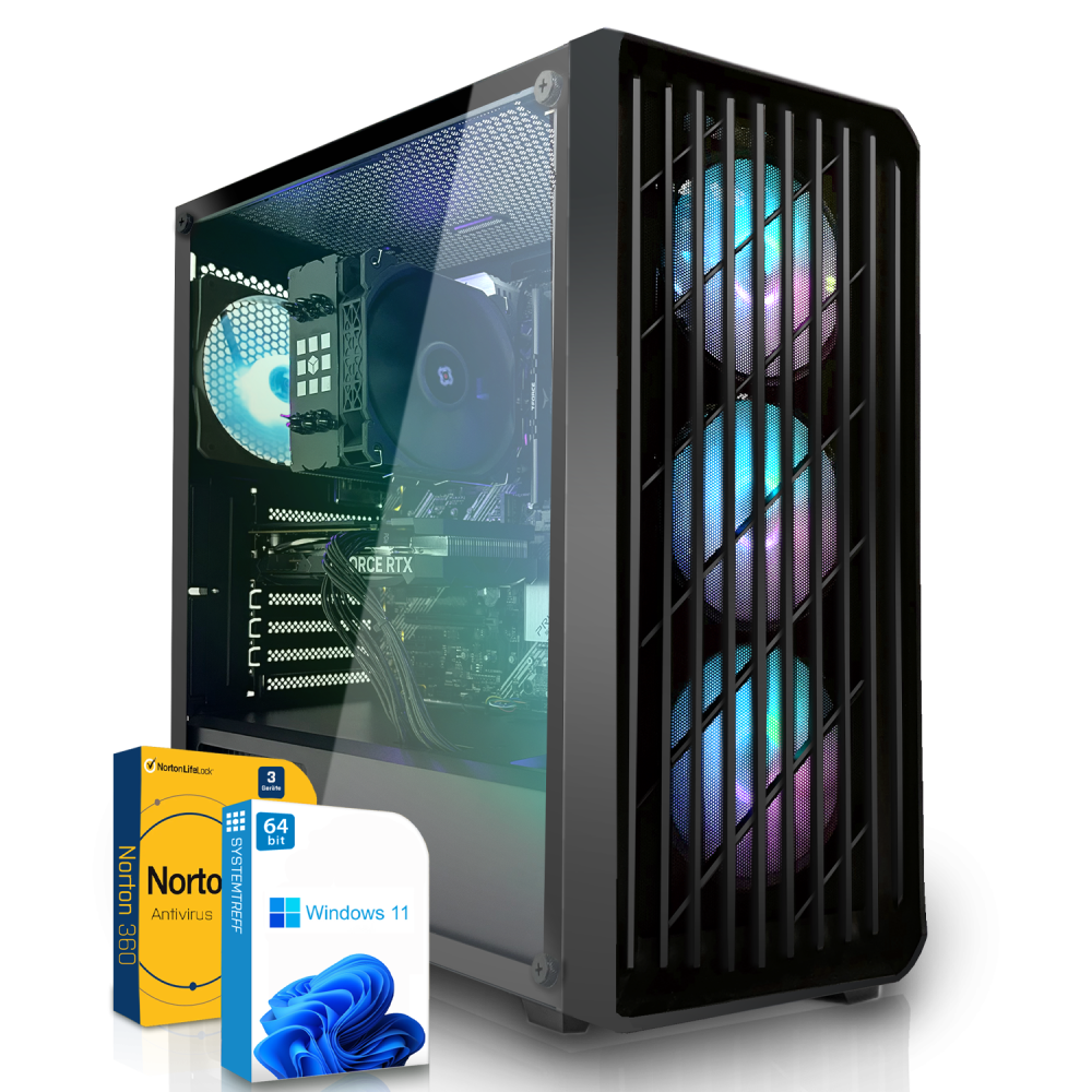Gaming PC | AMD Ryzen 5 7500X3D | 32GB DDR5 | AMD Radeon RX 9060 XT 16GB | 1TB NVMe
