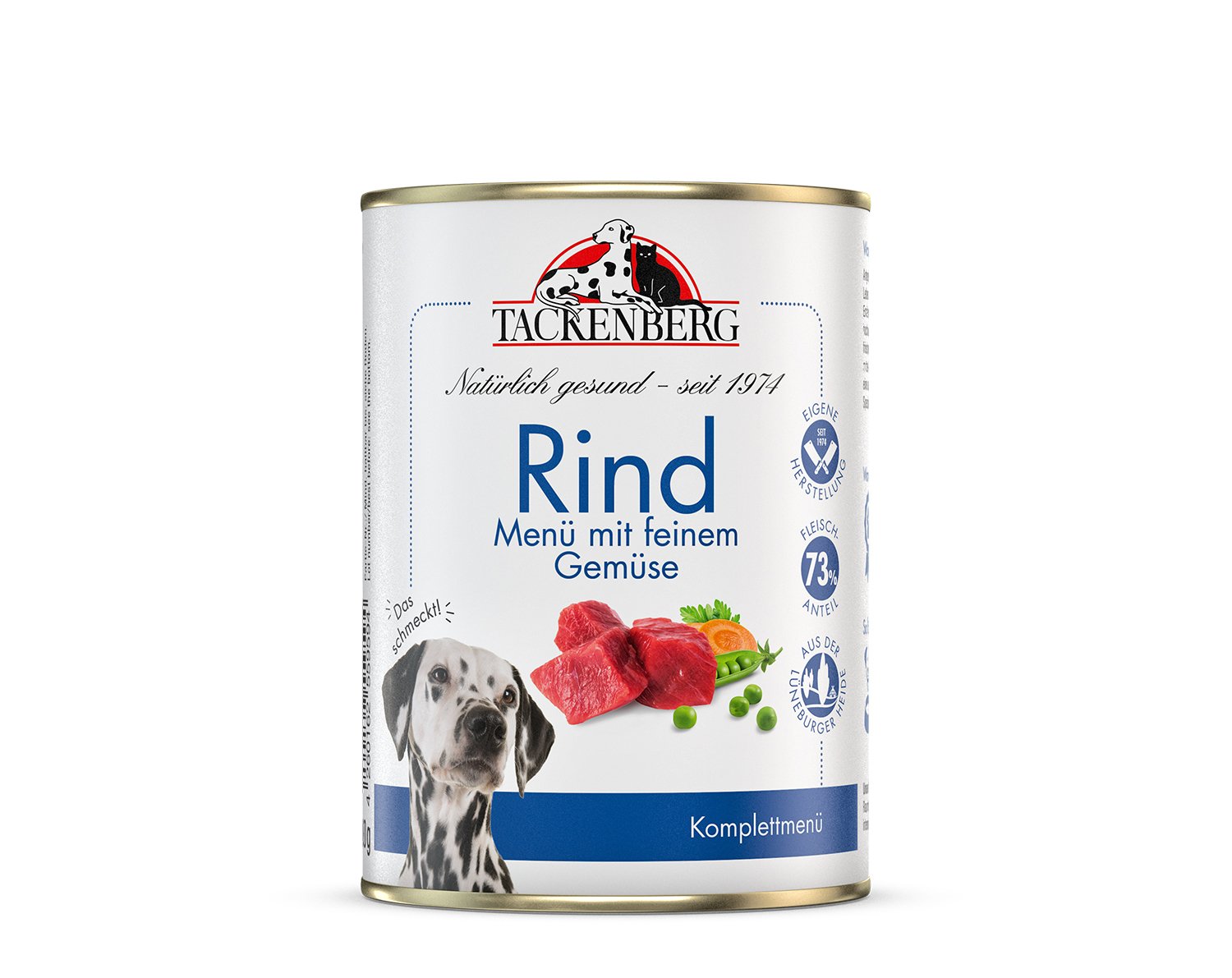 Rind mit feinem Gemüse - 6 x 400 g - Premiumqualität von Tackenberg