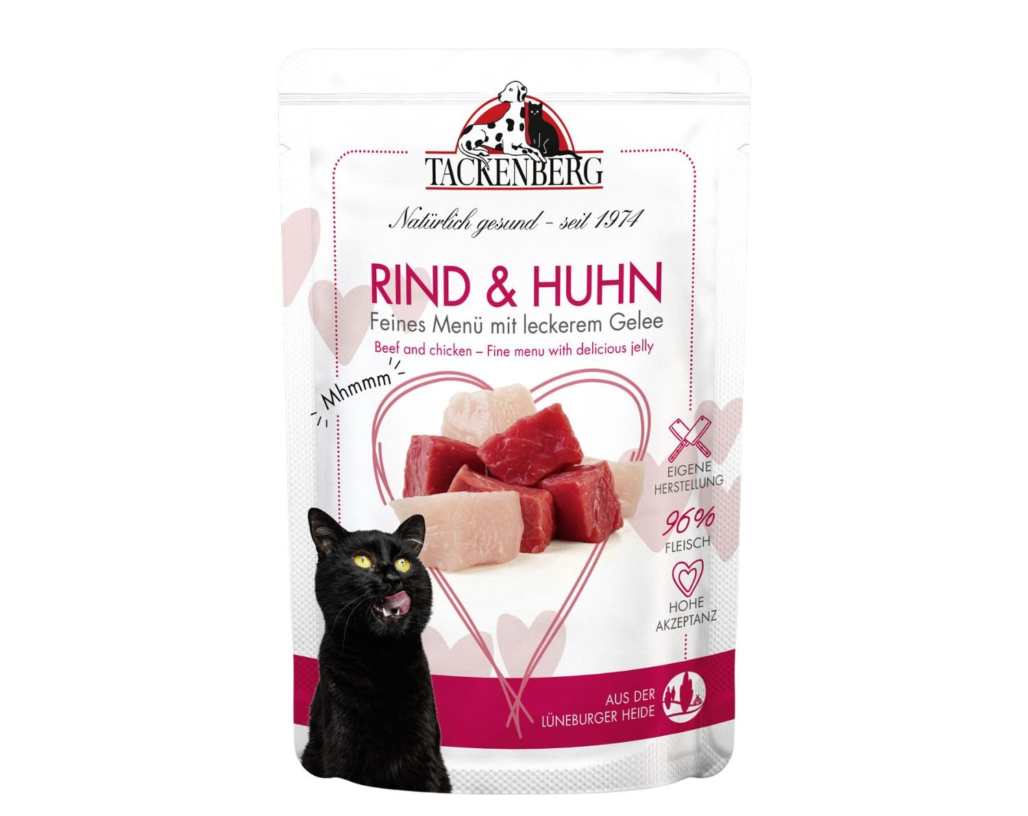 Getreidefreies Nassfutter für Katzen | Online bei Tackenberg - 12x85g - Premiumqualität von Tackenberg