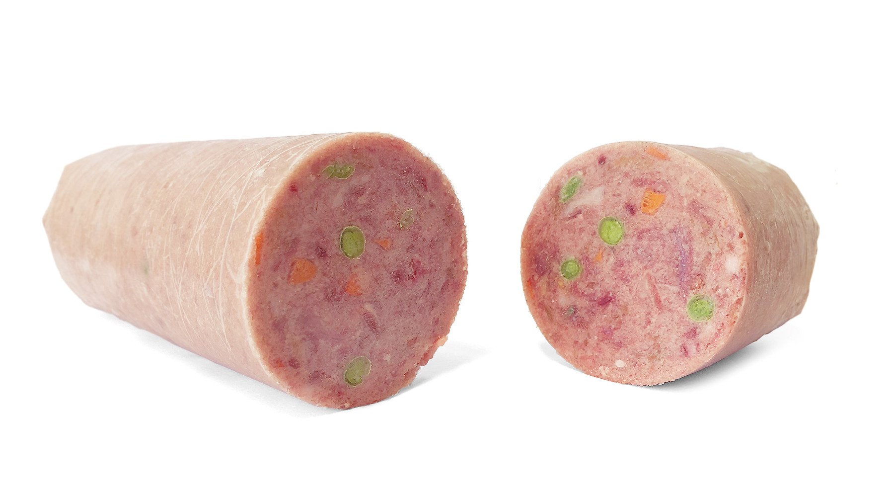 XL-BARF Menü vom Geflügel mit Lachs für Hunde - 1000 g - Premiumqualität von Tackenberg