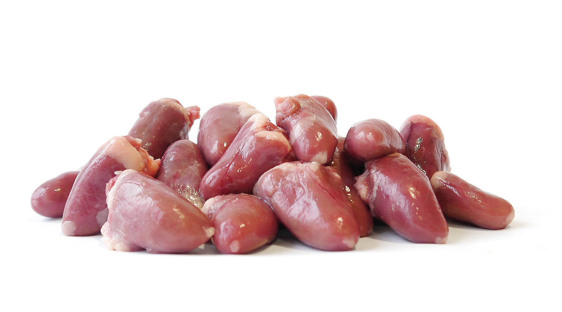 Bio BARF Hühnerherzen für Hunde & Katzen - 500 g - Premiumqualität von Tackenberg