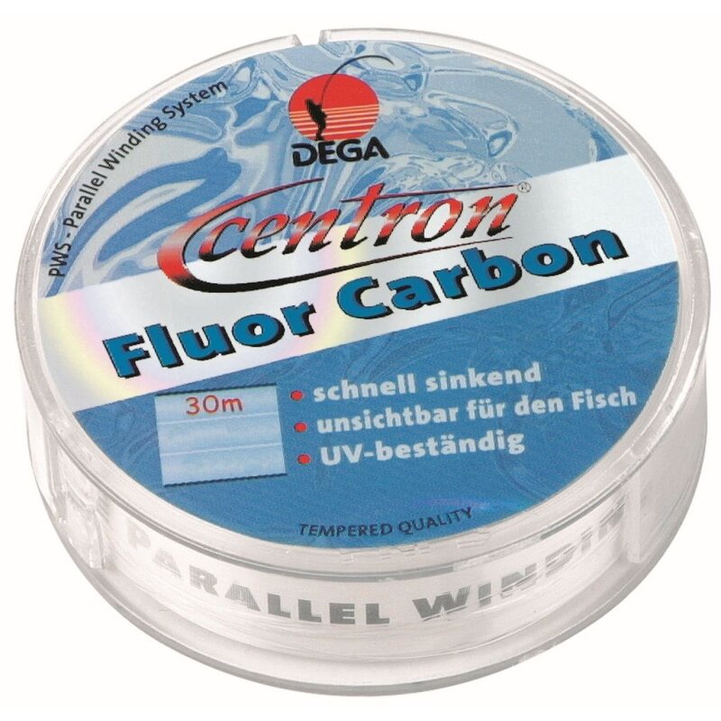 DEGA Centron Fluorocarbon 0,4mm 8,8kg 30m Clear (0,39 € pro 1 m)
