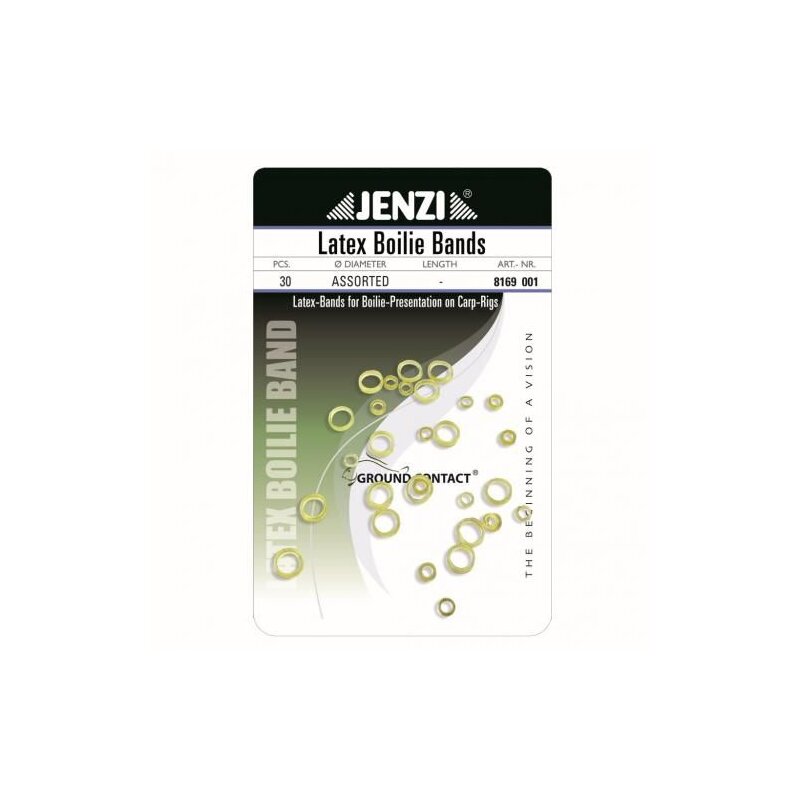 JENZI Latex Boilie Band 30Stk.