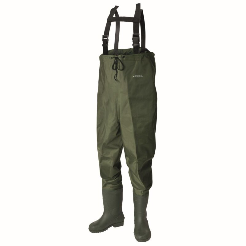 JENZI X-Light Wathose für Kinder 10-13 Jahre Gr.38 Grün