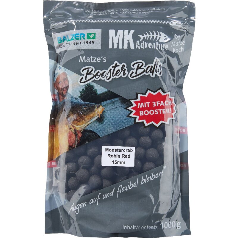 BALZER Matze Koch Booster Balls Monstercrab/Robin Red... (12,17 € pro 1 kg)