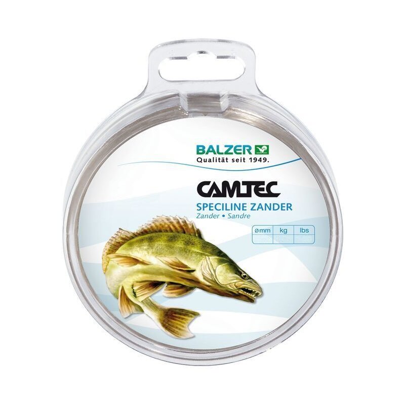 BALZER Camtec Speciline Zander 0,25mm 5,7kg 500m Sandbraun (0,01 € pro 1 m)