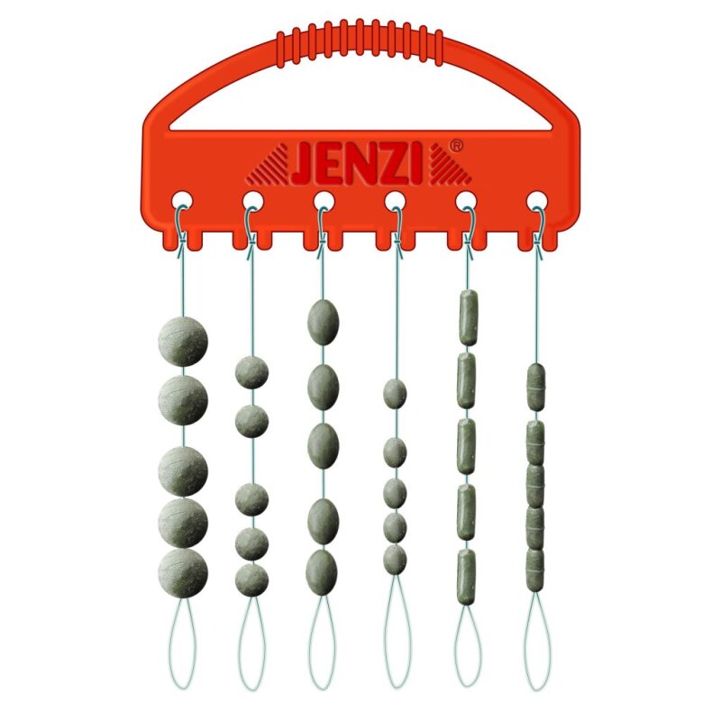 JENZI Silicon-Stopper Set Schwarz 30Stk.