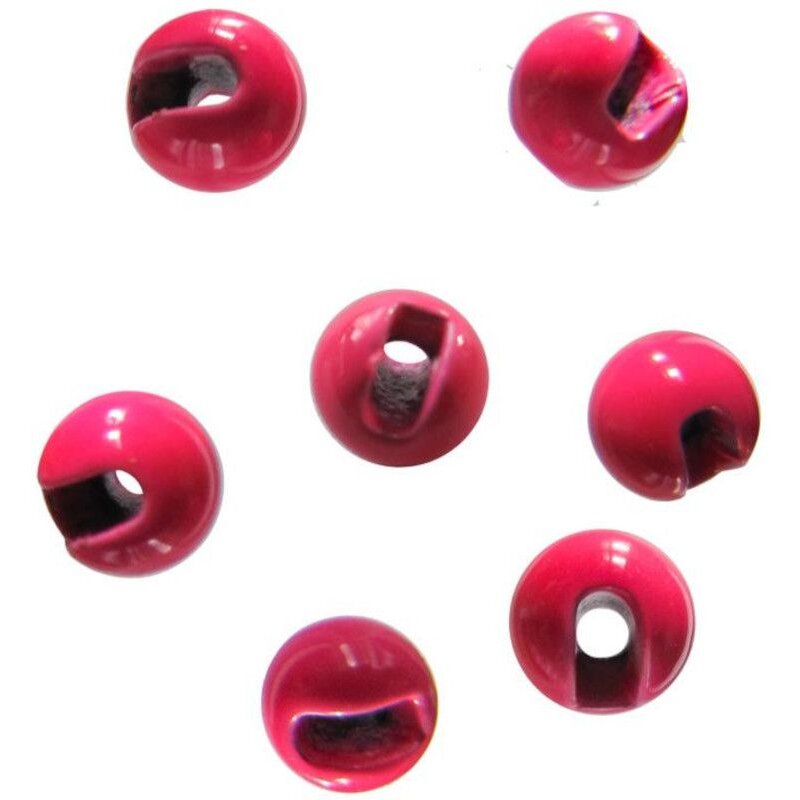 JENZI Tungsten Perlen Slot 3,5mm Pink 7Stk.