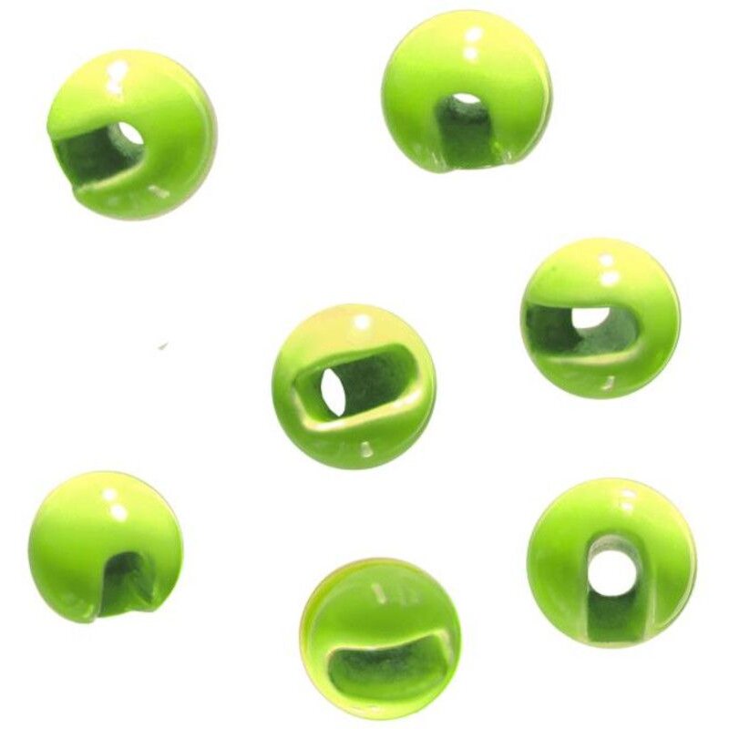 JENZI Tungsten Perlen Slot 3,5mm Yellow 7Stk.