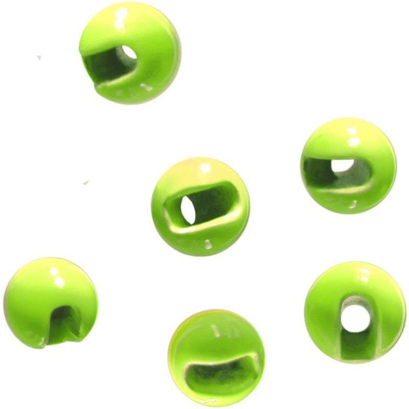 JENZI Tungsten Perlen Slot 4mm Yellow 6Stk.