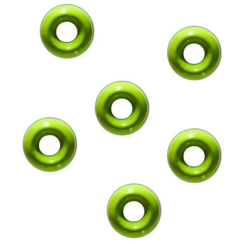 JENZI Tungsten Perlen Round 3,3mm Yellow 6Stk.