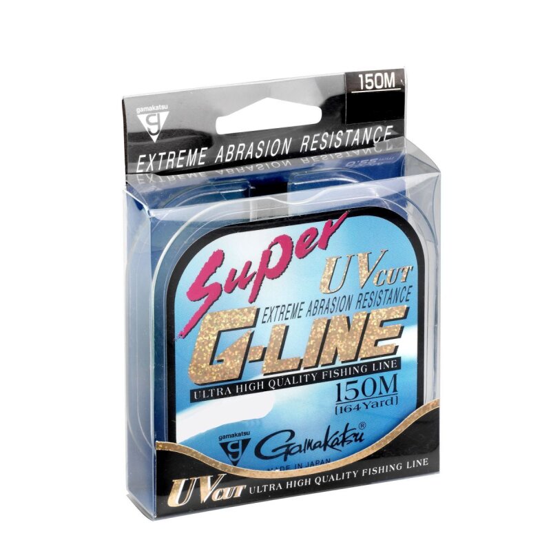 GAMAKATSU Super G-Line 0,16mm 2,45kg 150m Grün-Transparent (0,05 € pro 1 m)