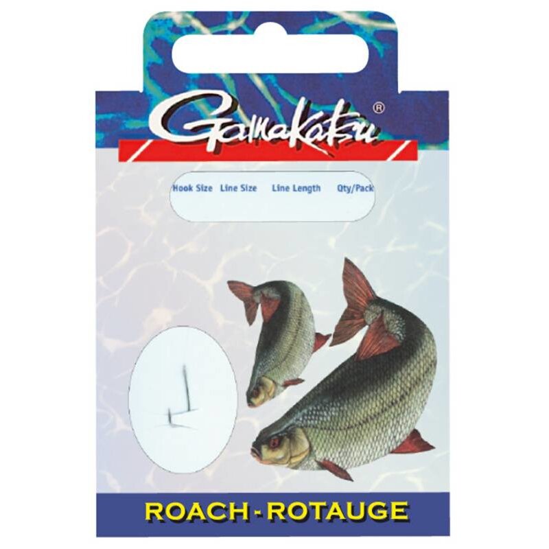 GAMAKATSU Hook LS-1050 Rotauge 45cm Gr.18 0,1mm Nickel... (7,98 € pro 1 m)