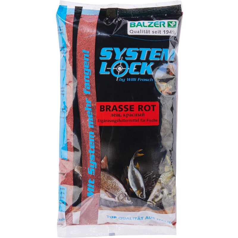 BALZER System Lock Brasse Rot 1kg (3,76 € pro 1 kg)