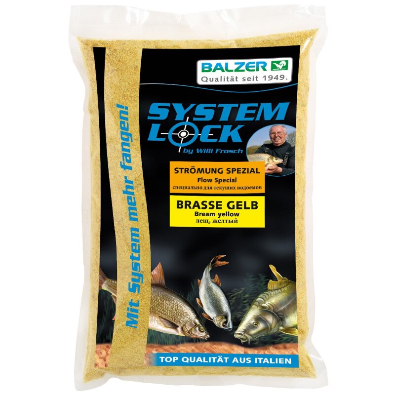 BALZER System Lock Spezial Brasse Gelb 1kg (3,76 € pro 1 kg)