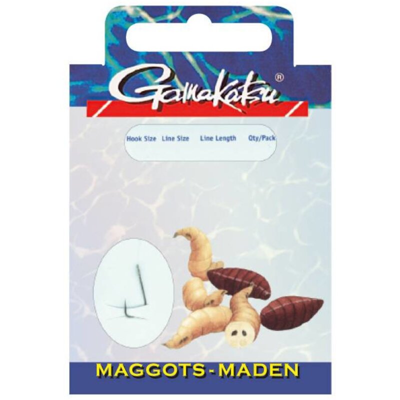 GAMAKATSU Hook BKD-1010B Made 60cm Gr.10 0,14mm Brüniert... (5,98 € pro 1 m)