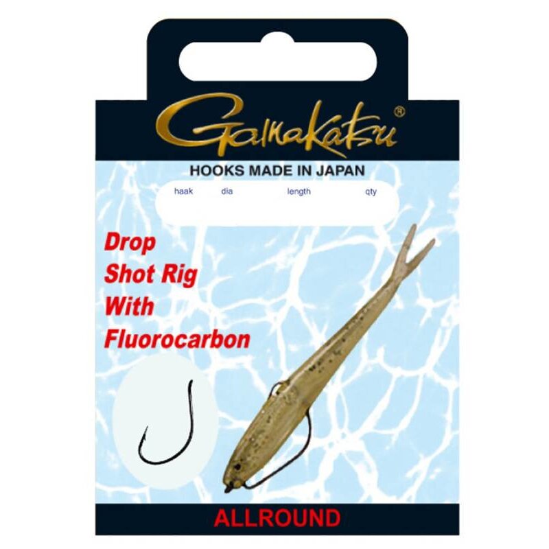 GAMAKATSU Hook BKD-Drop Shot Rig W39 170cm Gr.3 0,22mm... (2,64 € pro 1 m)