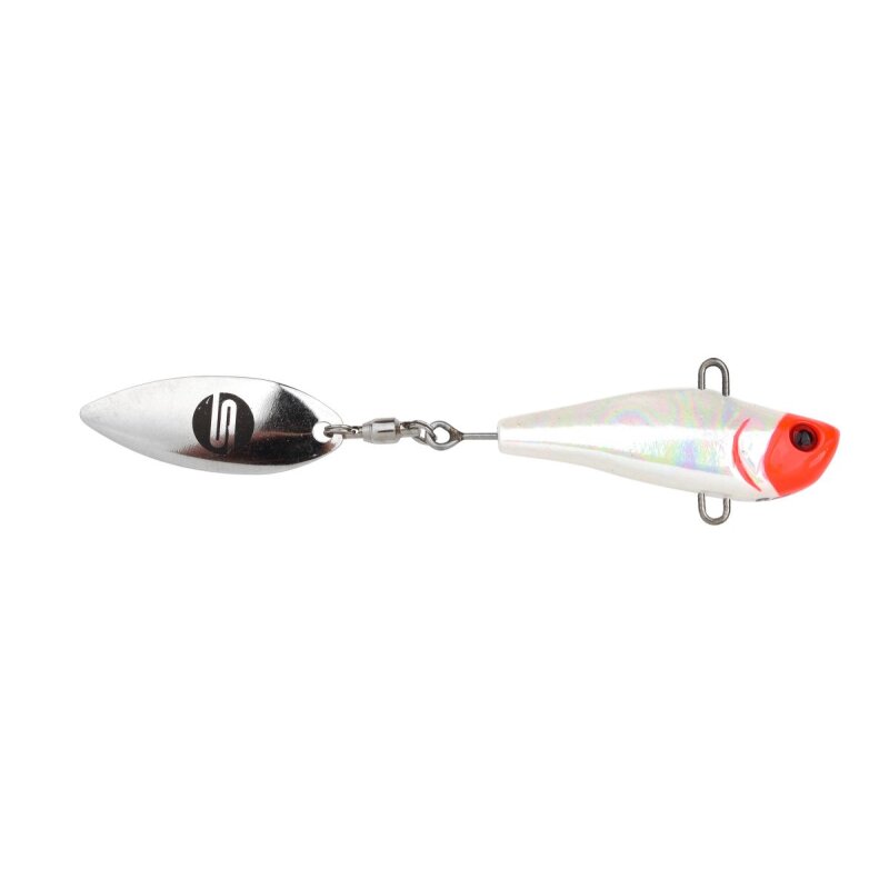 SPRO ASP Speed Spinner UV 29g White Bleeder