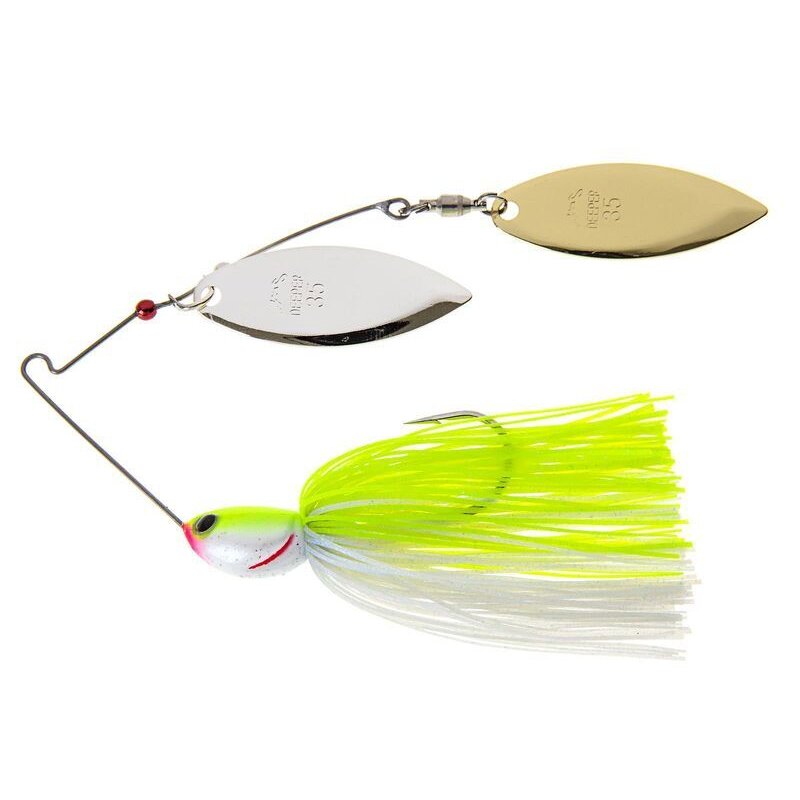 NORIES 10,5g Deeper Range 17g White Chartreuse Crystal