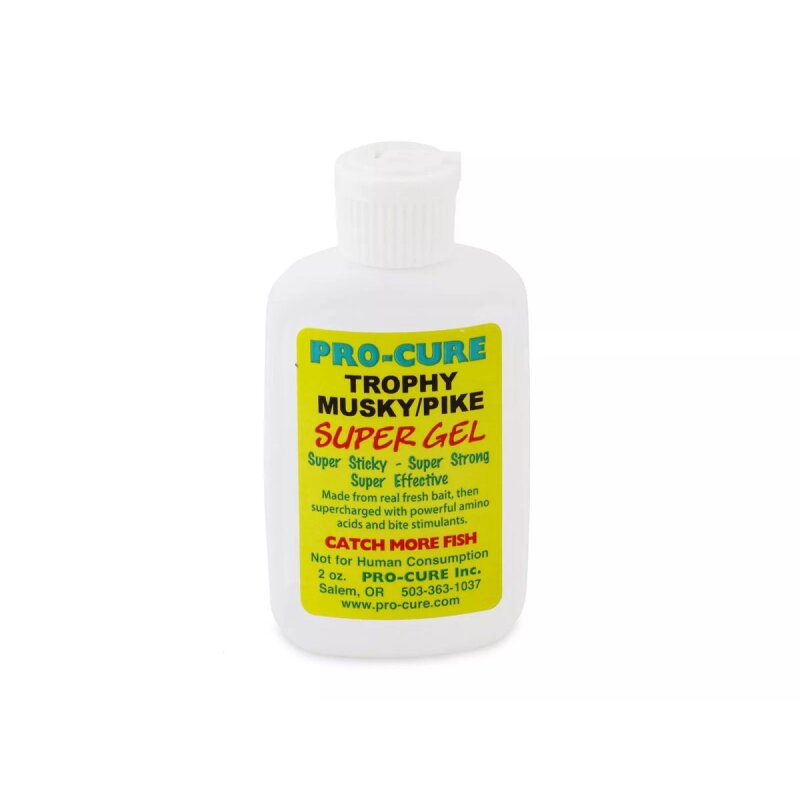 PRO-CURE Super Gel Trophy Muskie/Pike (Hecht) 56g (267,68 € pro 1 kg)