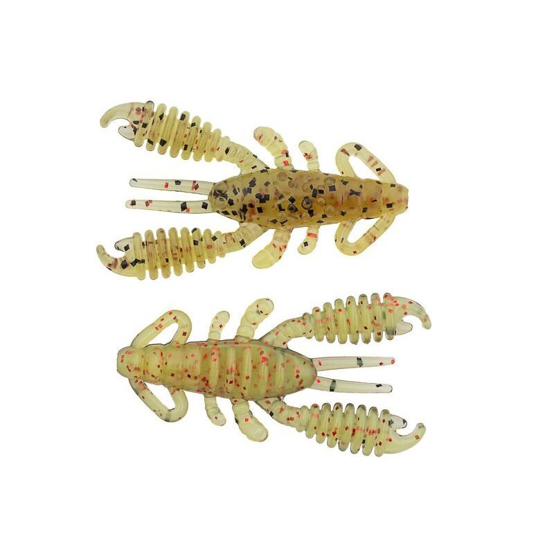 REINS 1.5 Ring Craw Laminiert 3,9cm 0,9g Smoke Mustard 11Stk.'