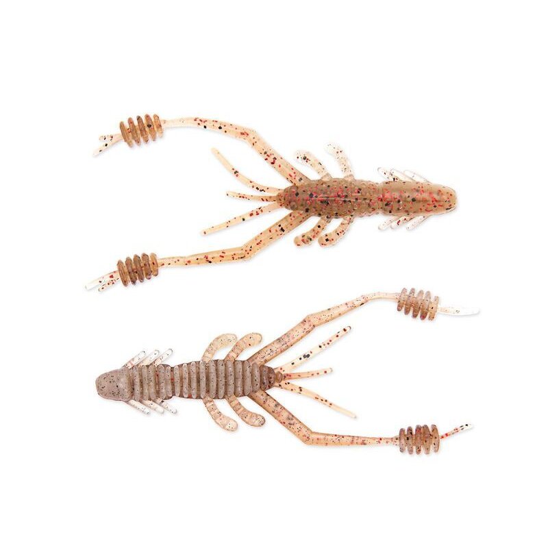 REINS 3 Ring Shrimp Laminiert 7,2cm 1,4g Miso Craw 8Stk.'