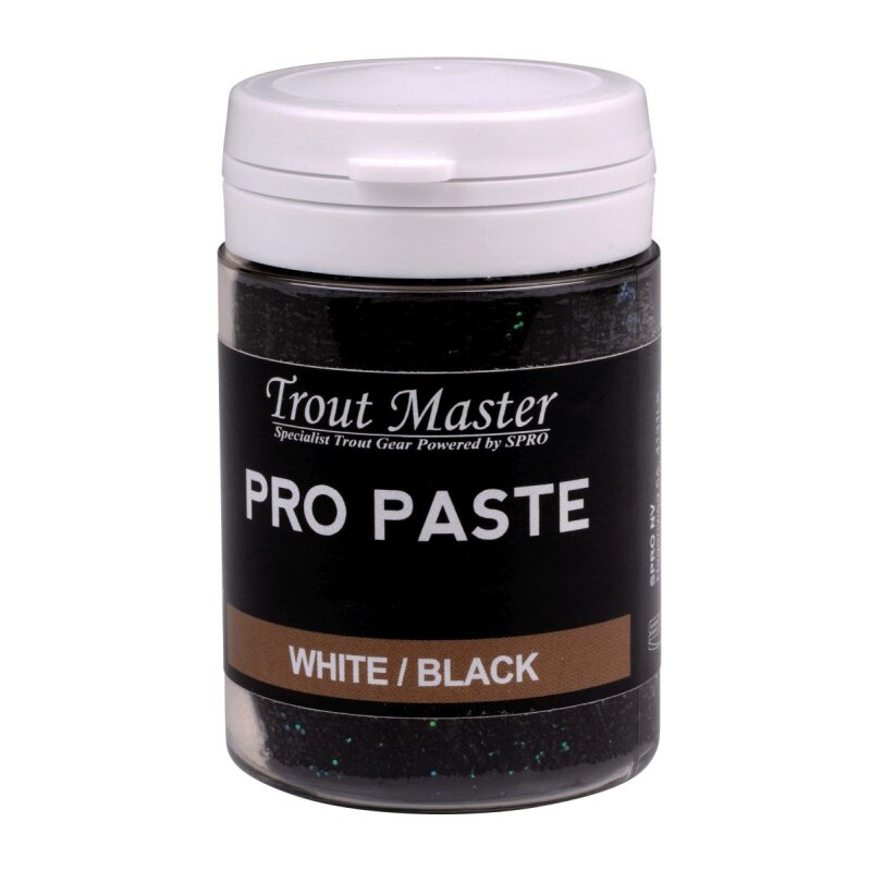 TROUTMASTER Pro Paste Fish 60g White/Black (62,50 € pro 1 kg)