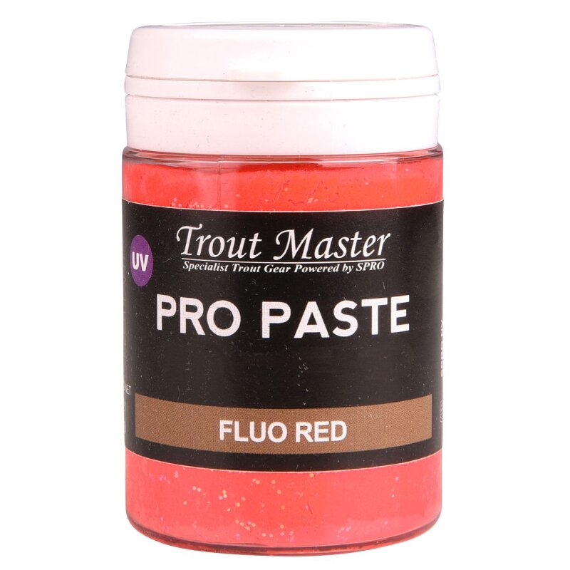 TROUTMASTER Pro Paste Fish 60g Fluoro Red (62,50 € pro 1 kg)