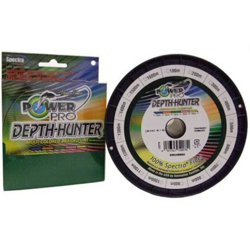 POWER PRO Depth-Hunter 0,32mm 24kg 3000m Multi Color (0,09 € pro 1 m)