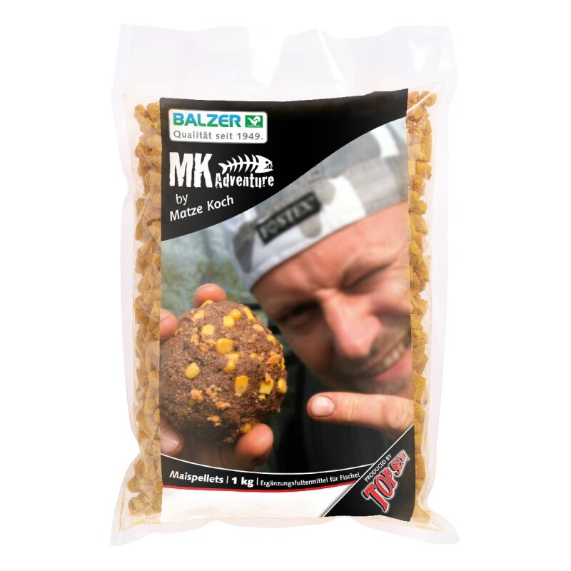 BALZER Matze Koch Booster Balls Mais-Pellets mit Amino Mantel