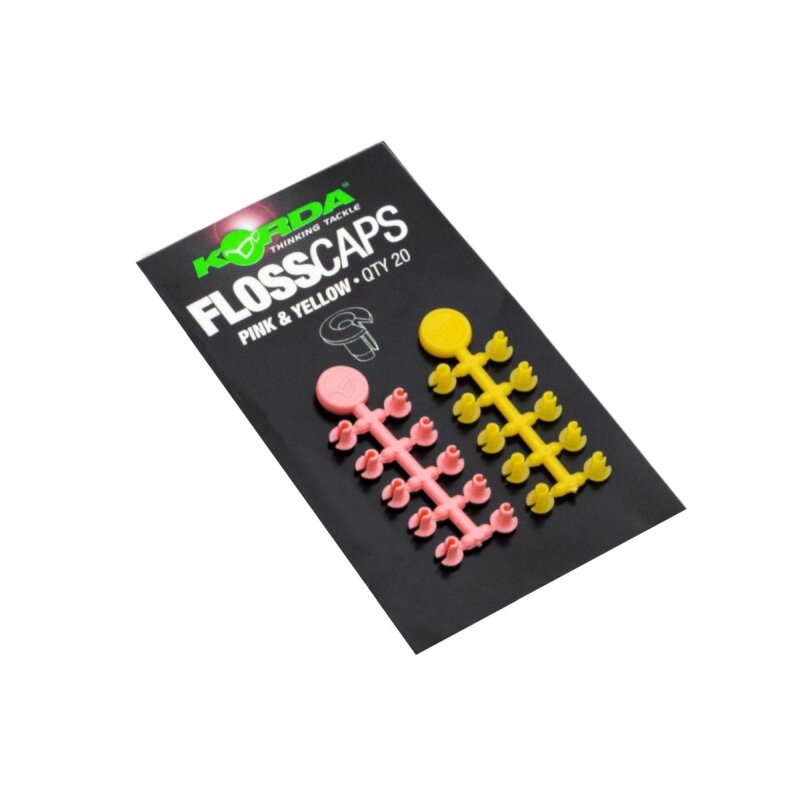 KORDA Floss Caps Pink/Yellow