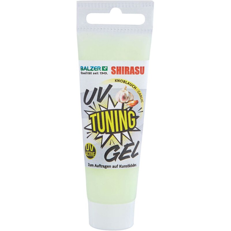 BALZER Shirasu UV Tuning Gel Garlic 50g Weiß (150,00 € pro 1 kg)