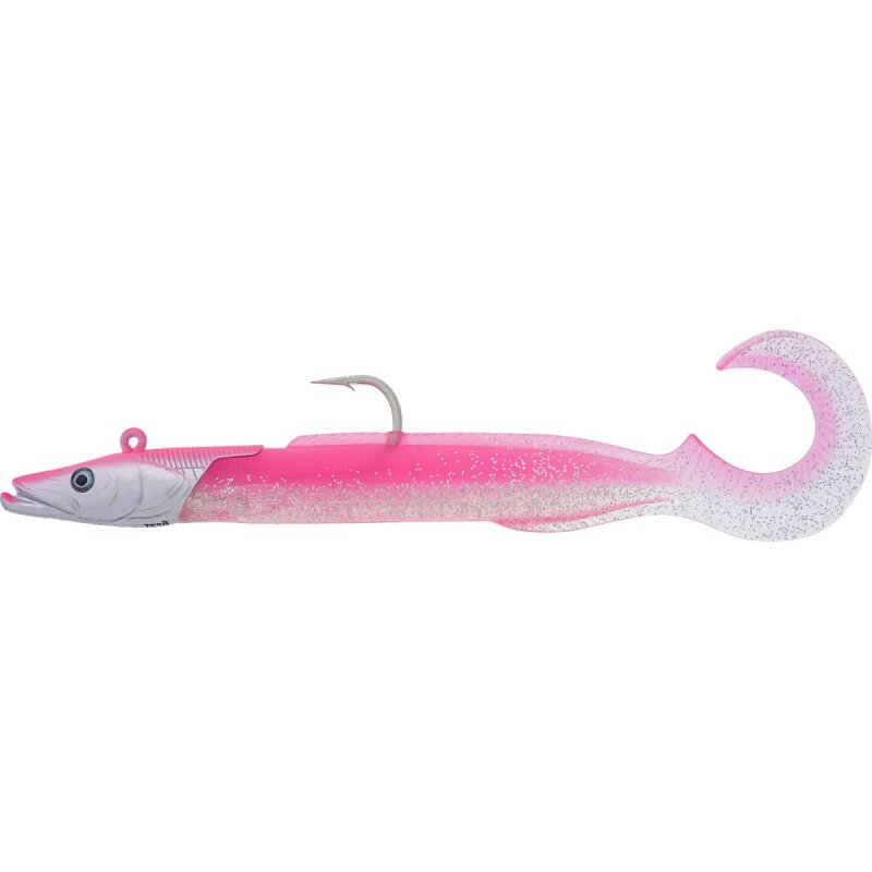 WESTIN Sandy Andy Curltail Jig 23cm 150g Glowing Lipstick 2+1Stk.