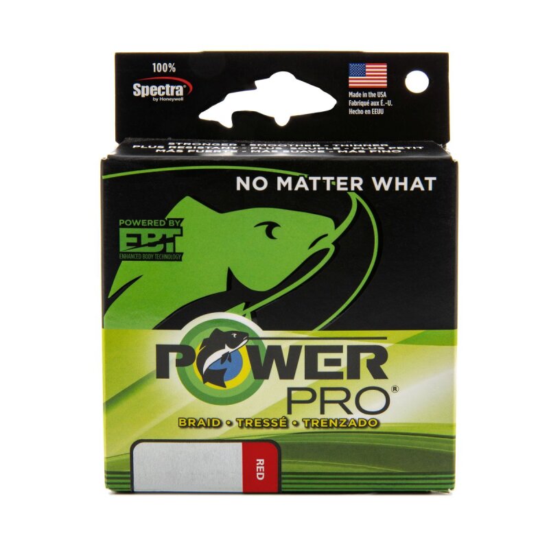 POWER PRO 0,23mm 15kg 275m Vermillion Red (0,10 € pro 1 m)