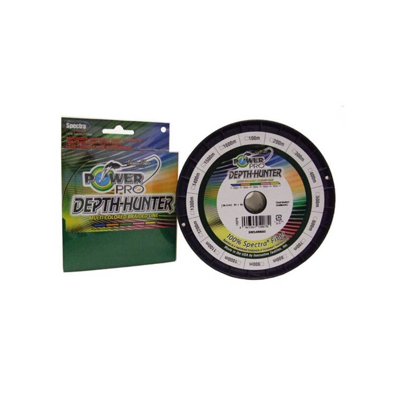POWER PRO Depth-Hunter 0,15mm 9kg 300m Multi Color (0,09 € pro 1 m)